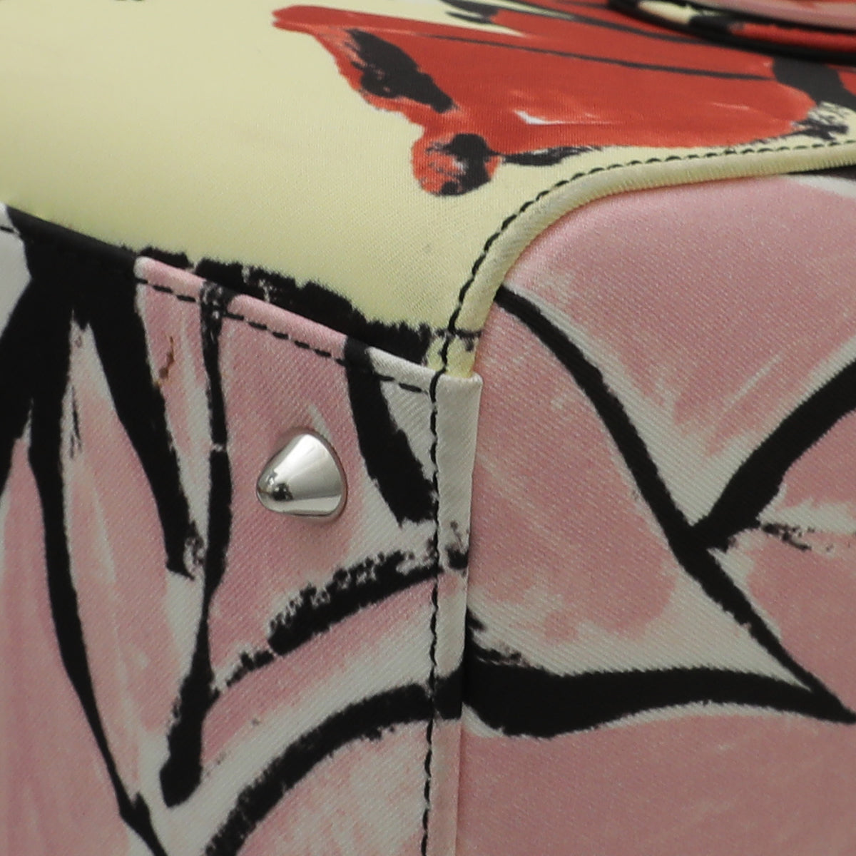 Christian Dior Multicolor Floral Graffiti Lady Dior By Raf Simons Bag-Christian Dior-THE CLOSET