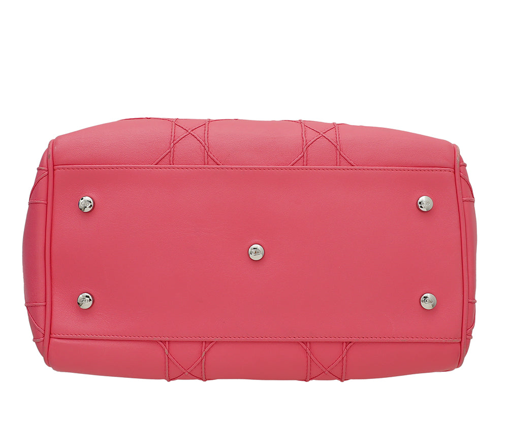 Christian Dior Pink Granville Polochon Bag