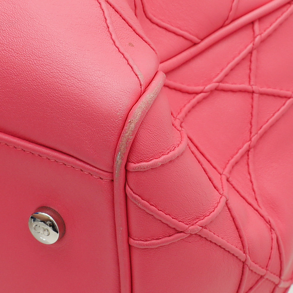 Christian Dior Pink Granville Polochon Bag-Christian Dior-THE CLOSET