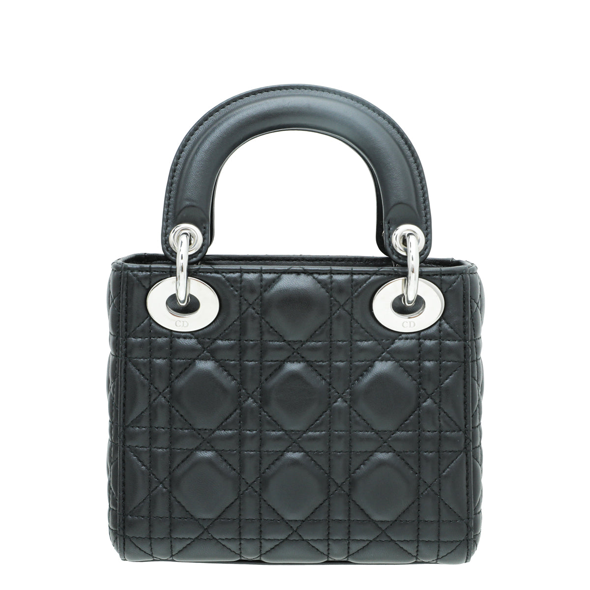 Christian Dior Black Lady Dior Mini Bag-Christian Dior-THE CLOSET