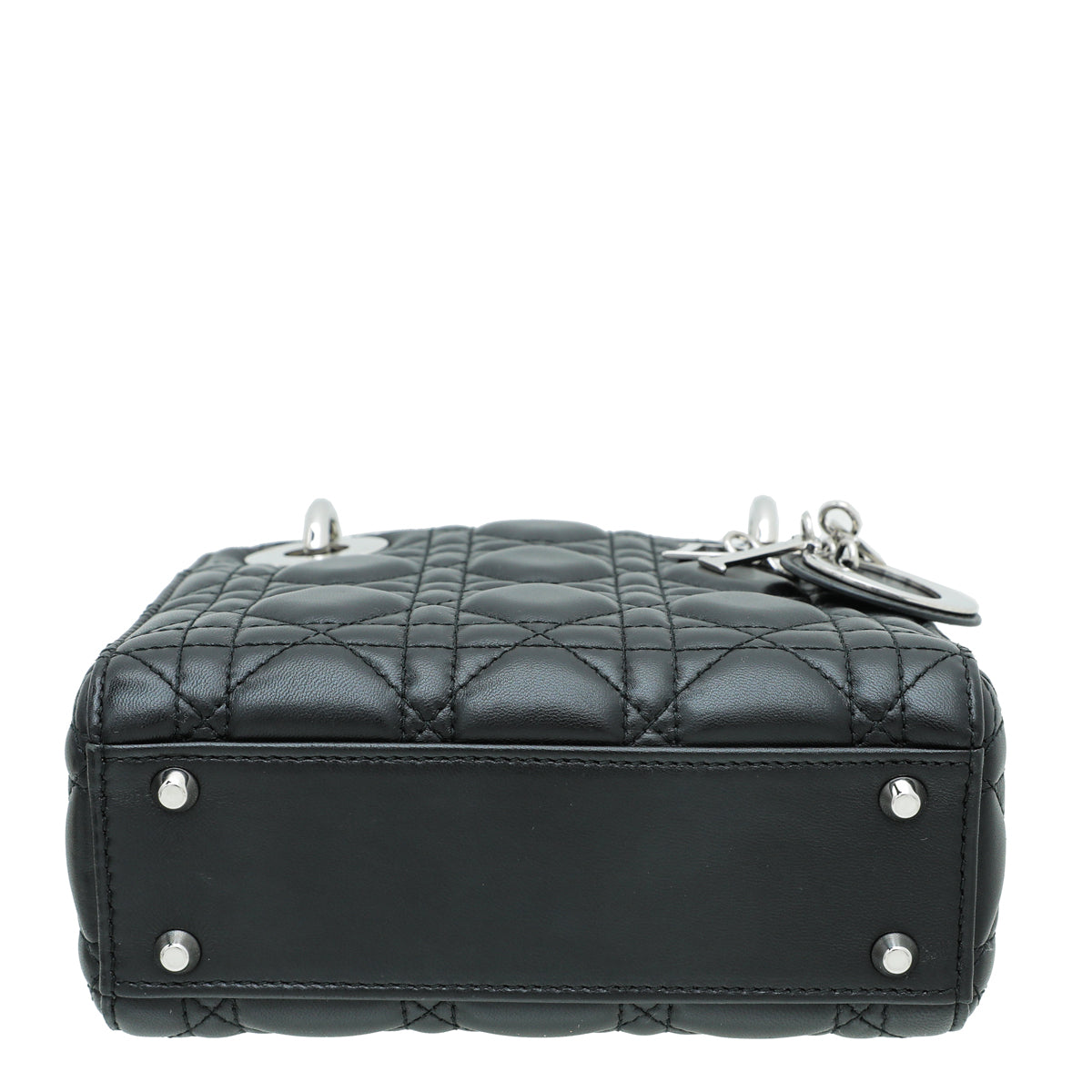 Christian Dior Black Lady Dior Mini Bag-Christian Dior-THE CLOSET