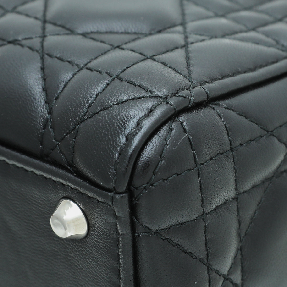 Christian Dior Black Lady Dior Mini Bag-Christian Dior-THE CLOSET