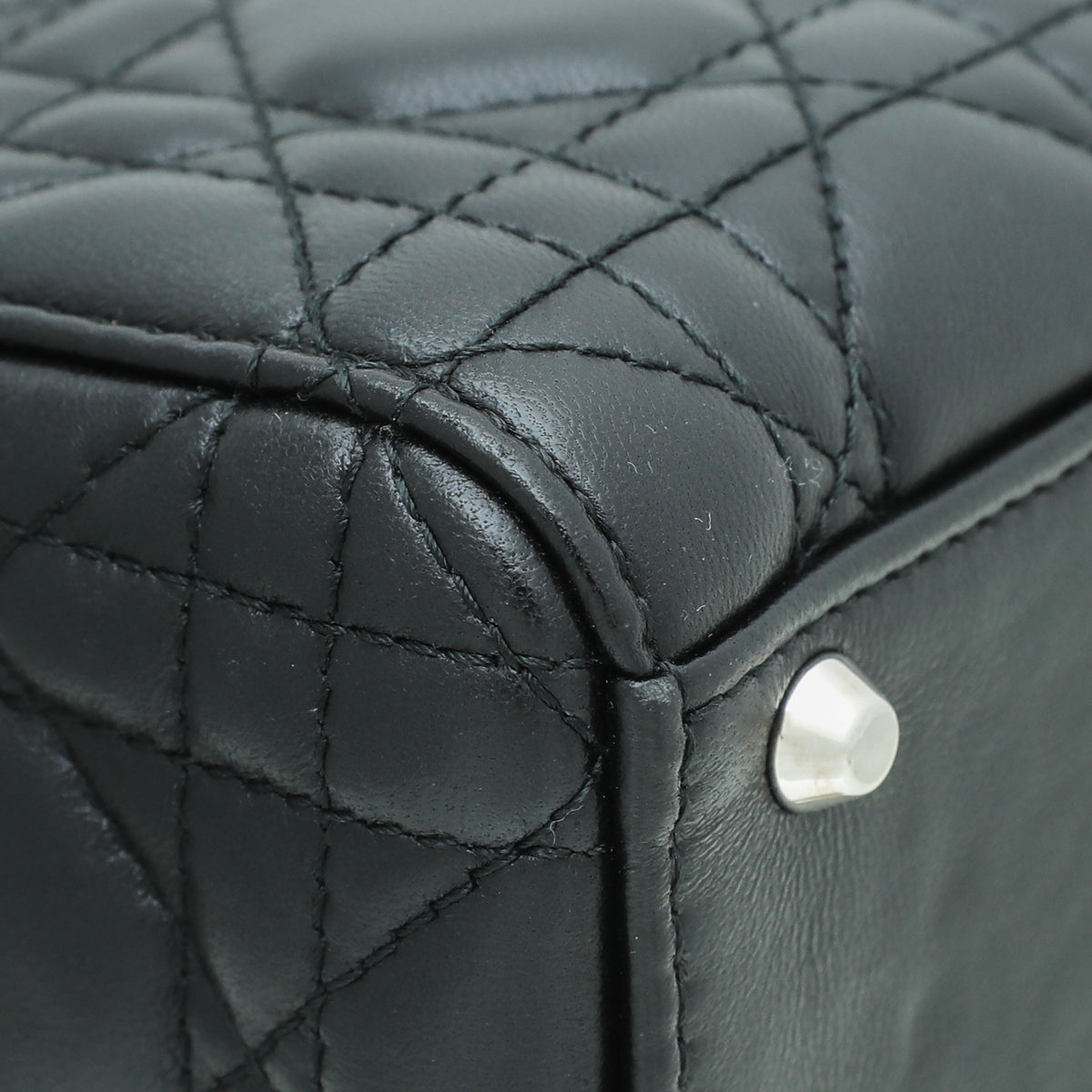 Christian Dior Black Lady Dior Mini Bag-Christian Dior-THE CLOSET