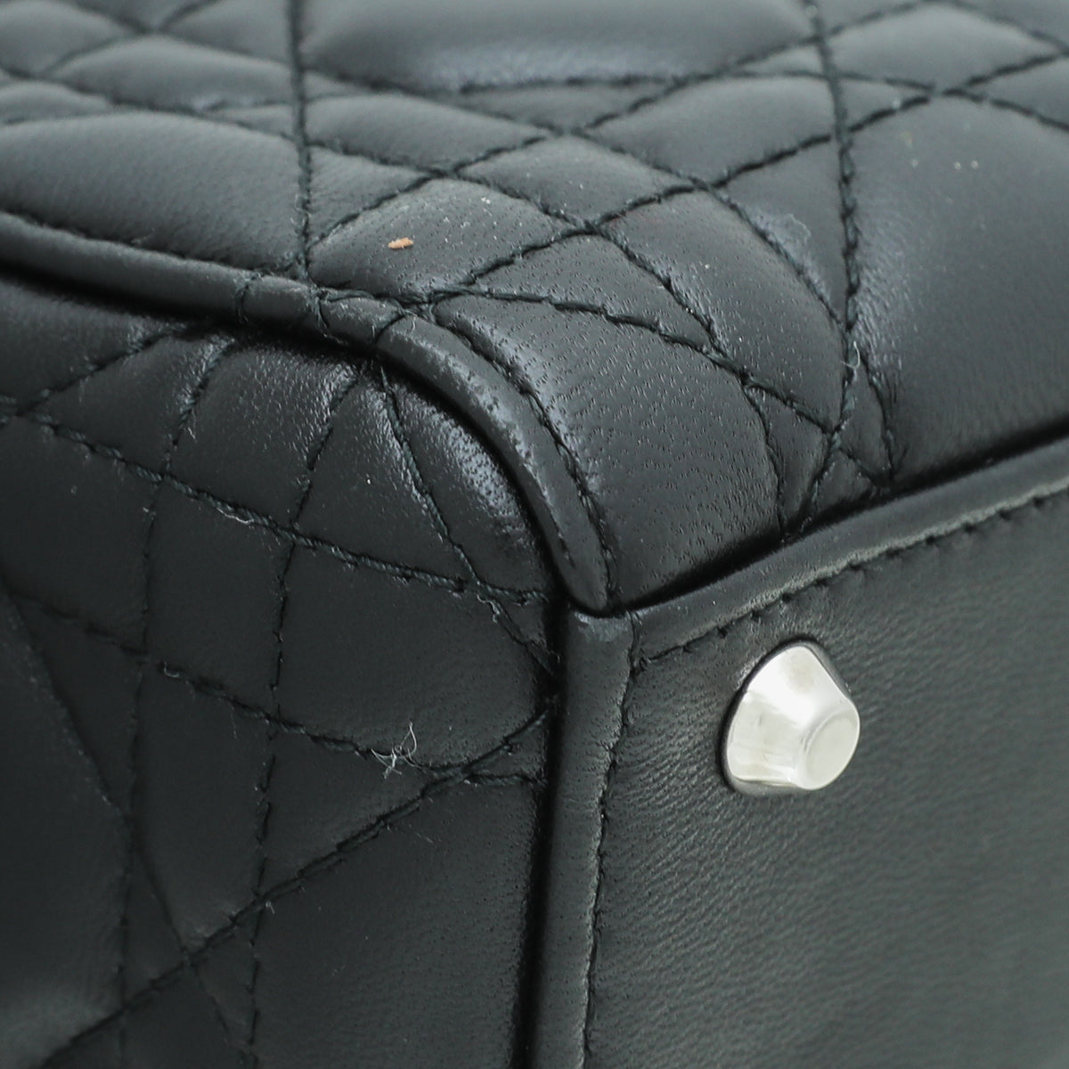 Christian Dior Black Lady Dior Mini Bag-Christian Dior-THE CLOSET