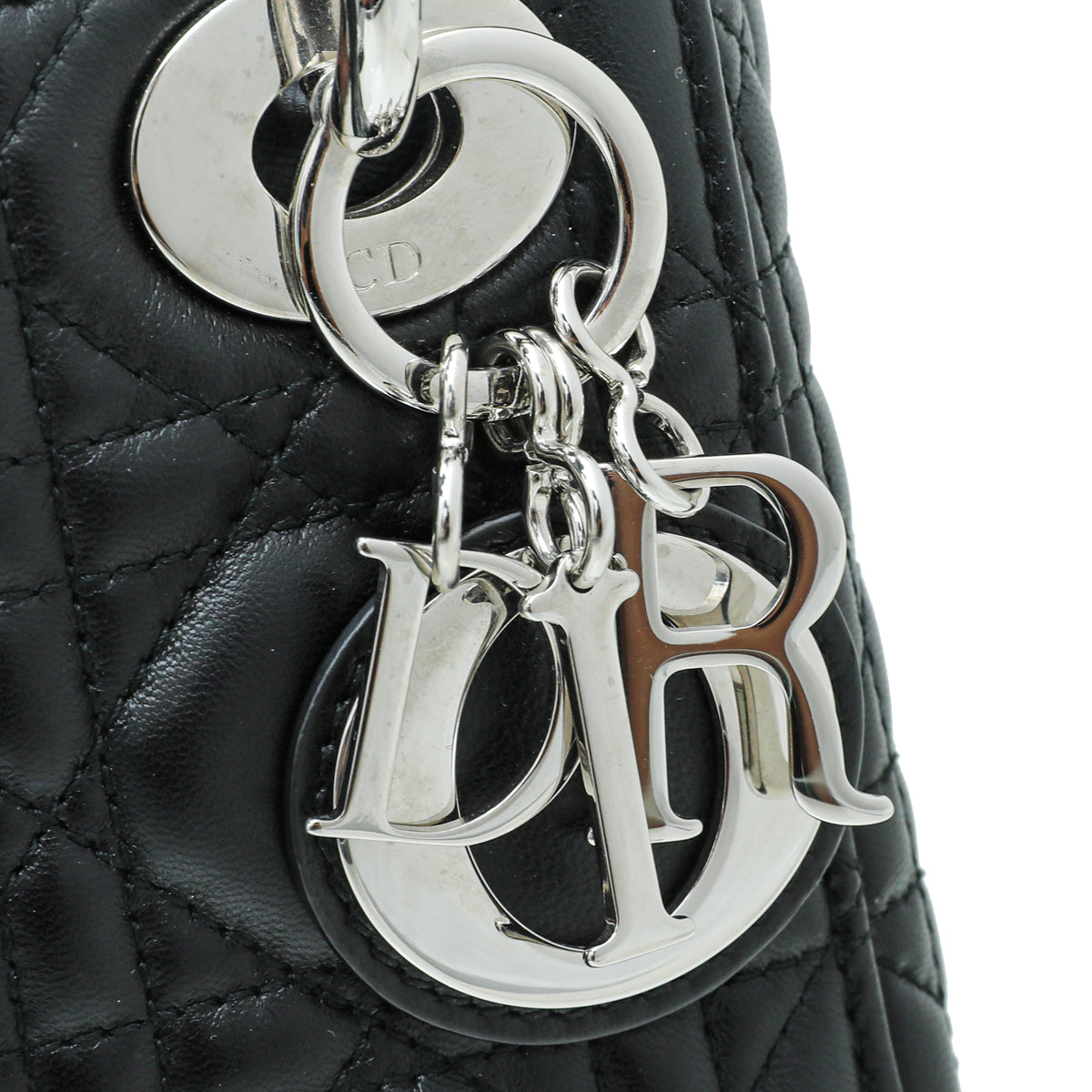 Christian Dior Black Lady Dior Mini Bag-Christian Dior-THE CLOSET