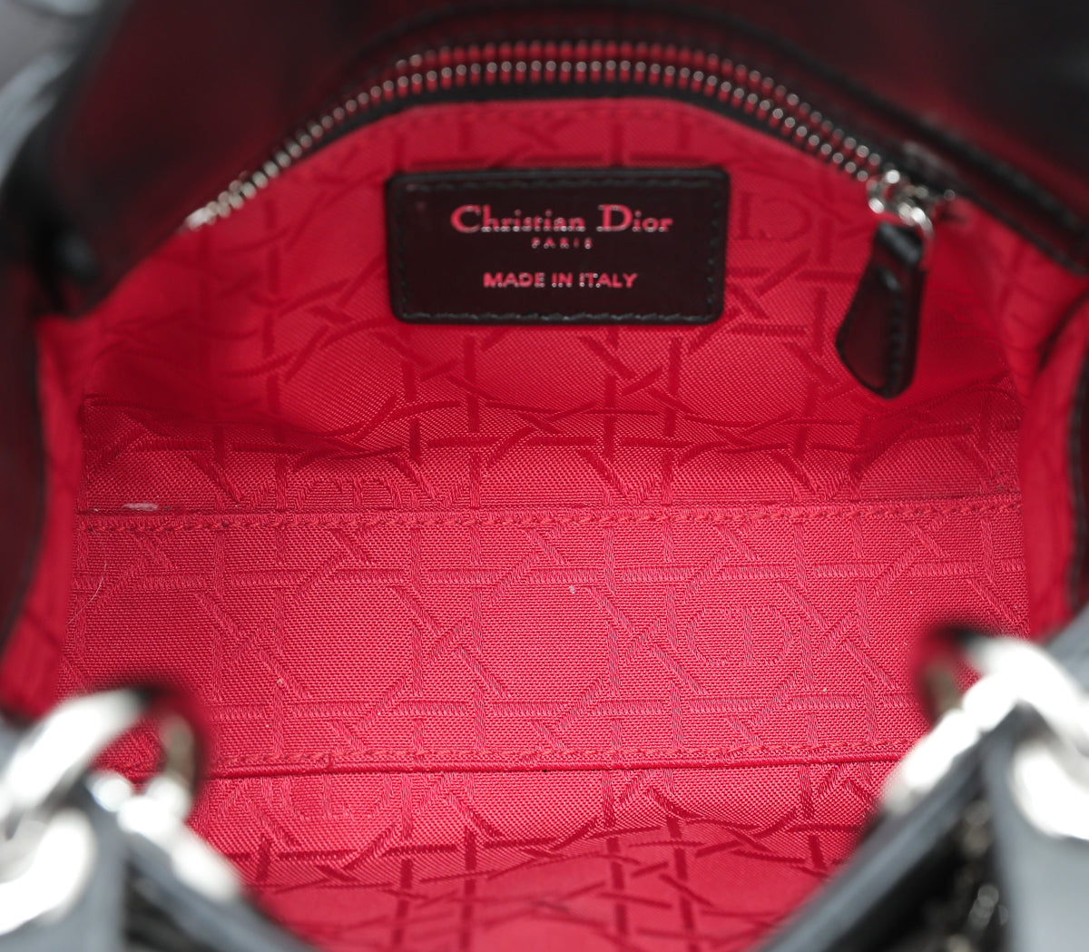 Christian Dior Black Lady Dior Mini Bag-Christian Dior-THE CLOSET