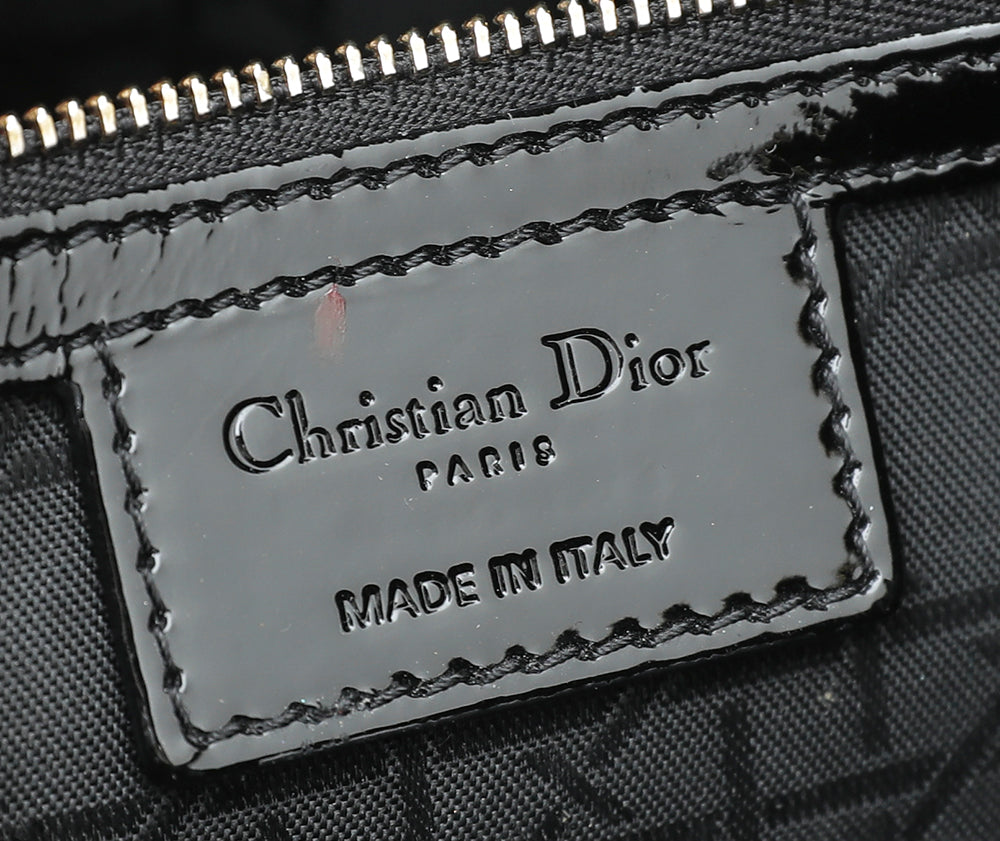 Christian Dior Black Lady Dior Large Bag-Christian Dior-THE CLOSET