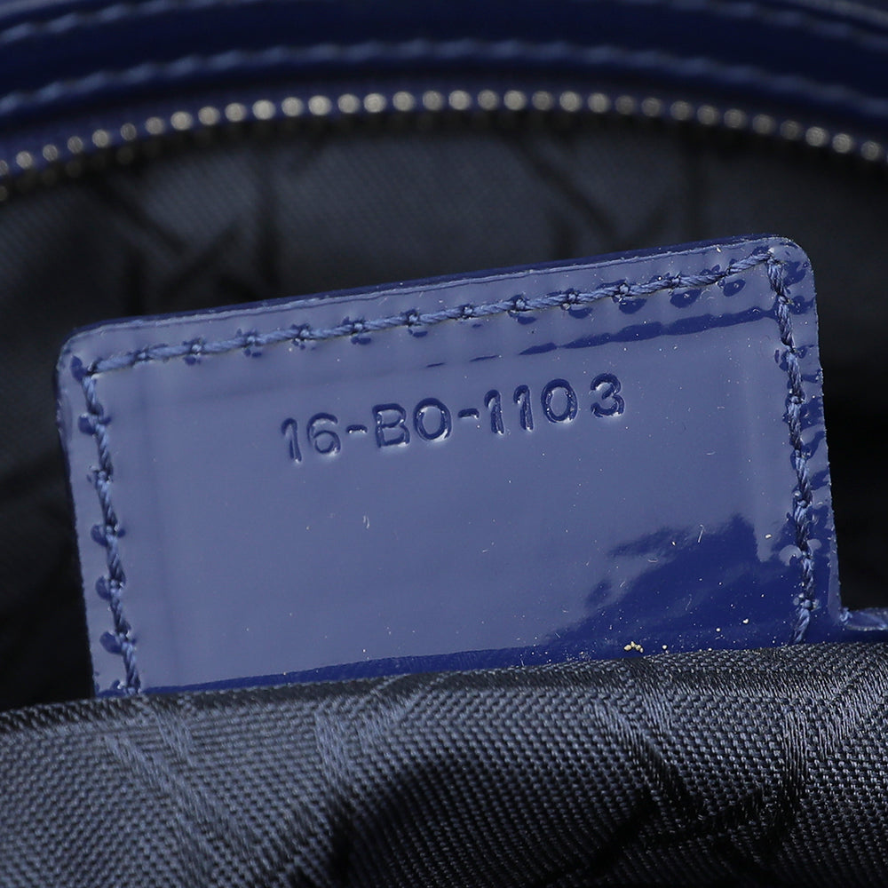 Christian Dior Blue Lady Dior Large Bag-Christian Dior-THE CLOSET