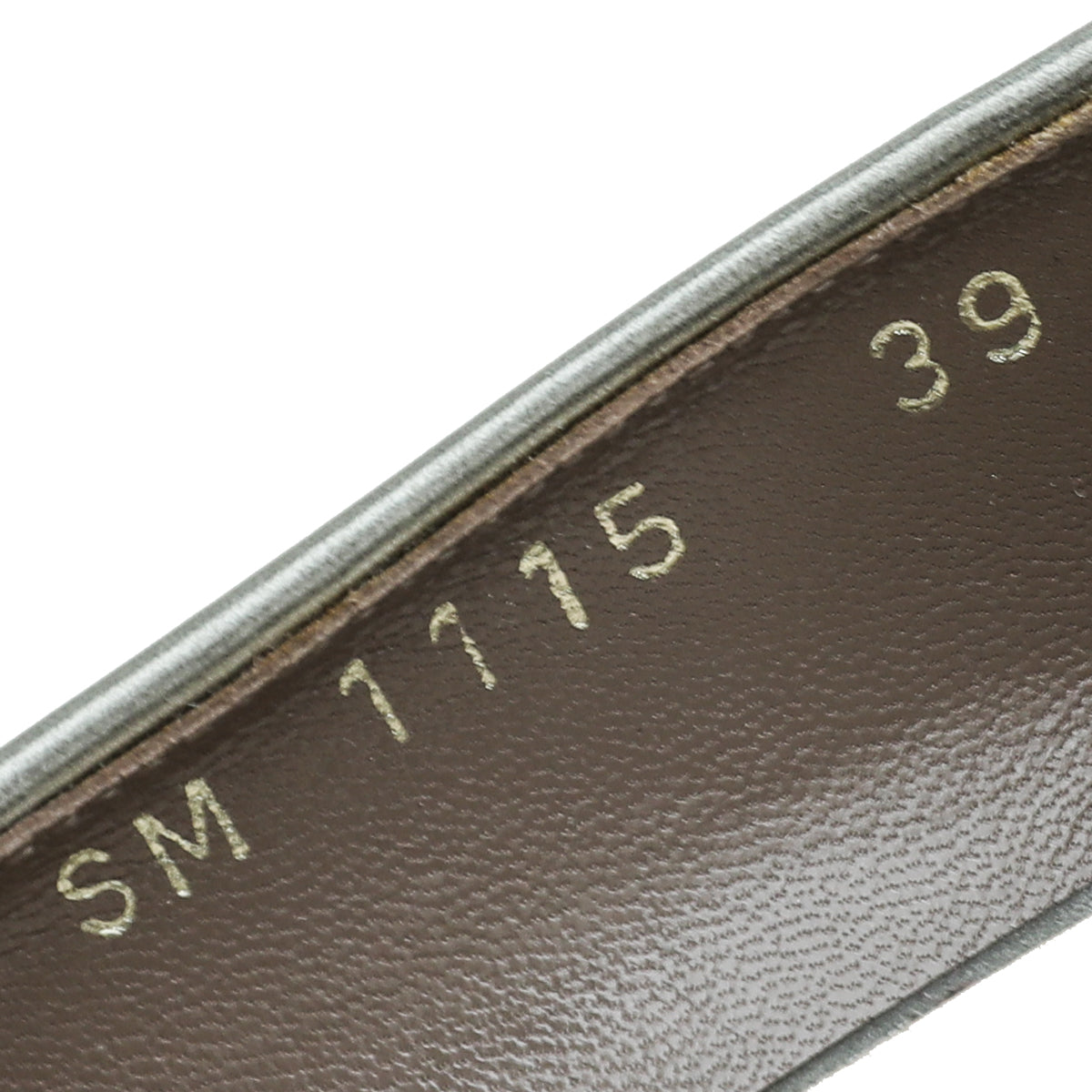 Christian Dior Silver Micro Cannage Cherie Pointed Toe 39-Christian Dior-THE CLOSET