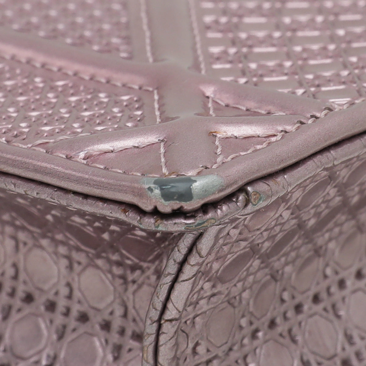 Christian Dior Pink Micro Cannage Diorama Mini Chain Bag-Christian Dior-THE CLOSET