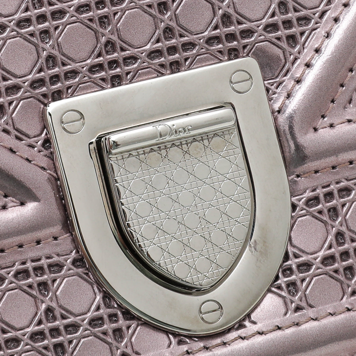 Christian Dior Pink Micro Cannage Diorama Mini Chain Bag-Christian Dior-THE CLOSET