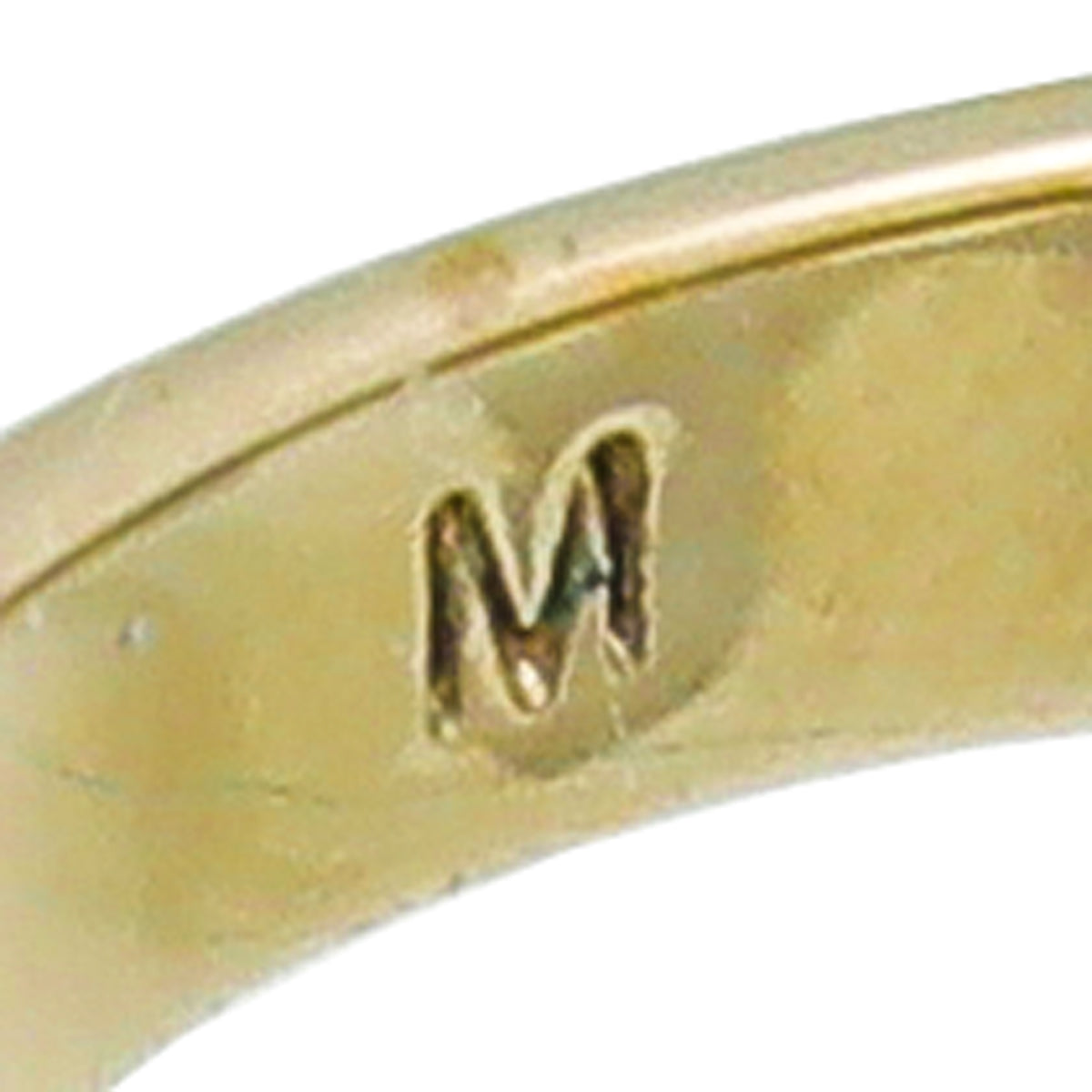 Christian Dior White Mise En Dior Ring Medium-Christian Dior-THE CLOSET