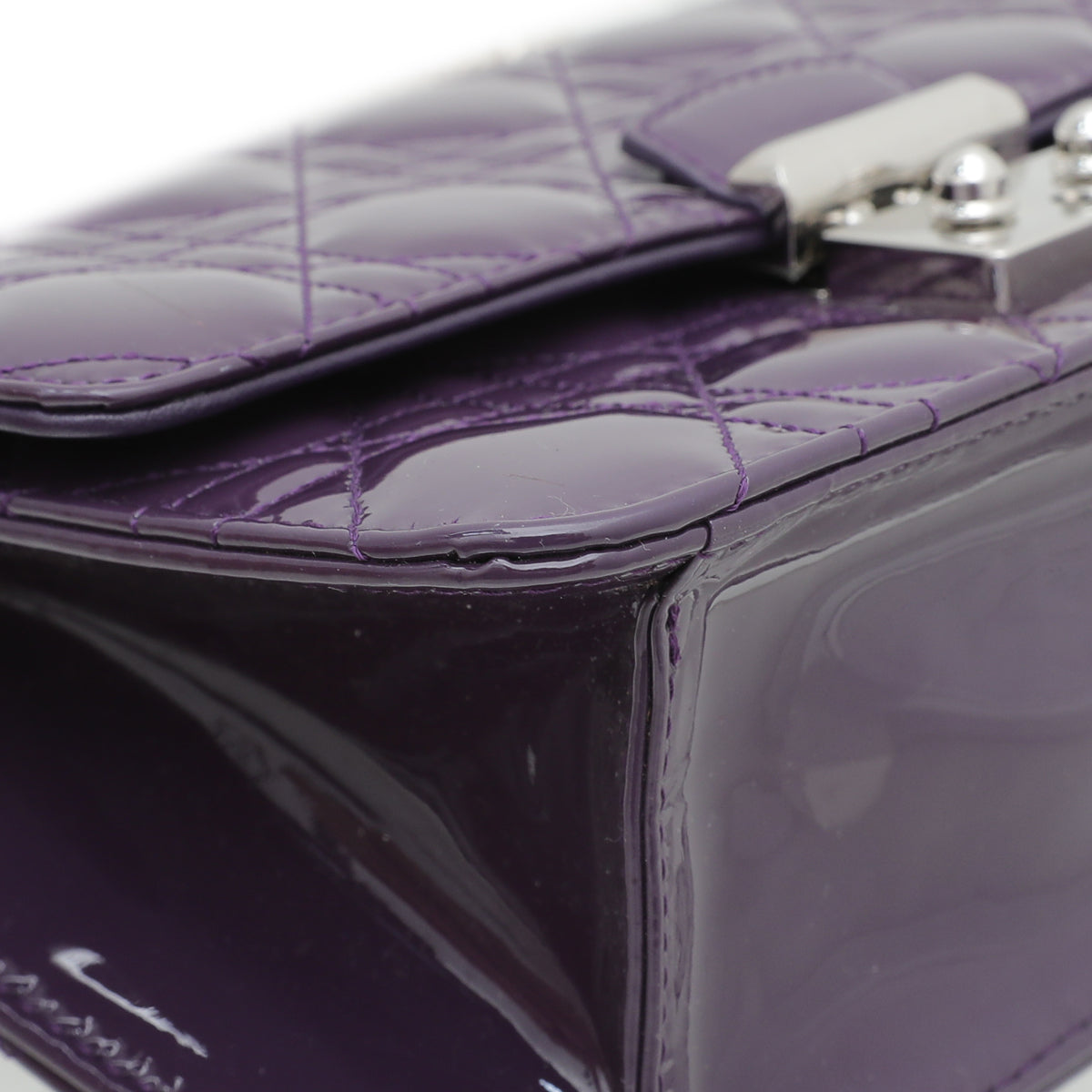 Christian Dior Purple Miss Dior Promenade Pouch-Christian Dior-THE CLOSET