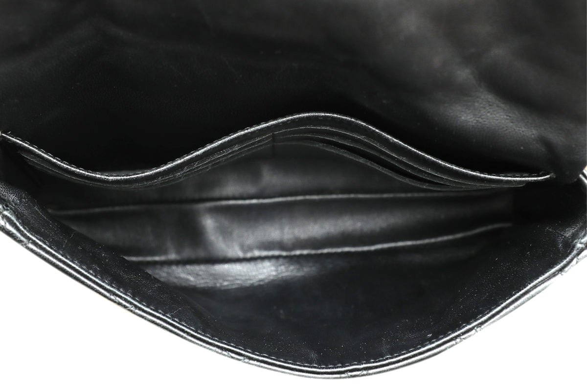 Christian Dior Black New Lock Cannage Chain Pouch-Christian Dior-THE CLOSET