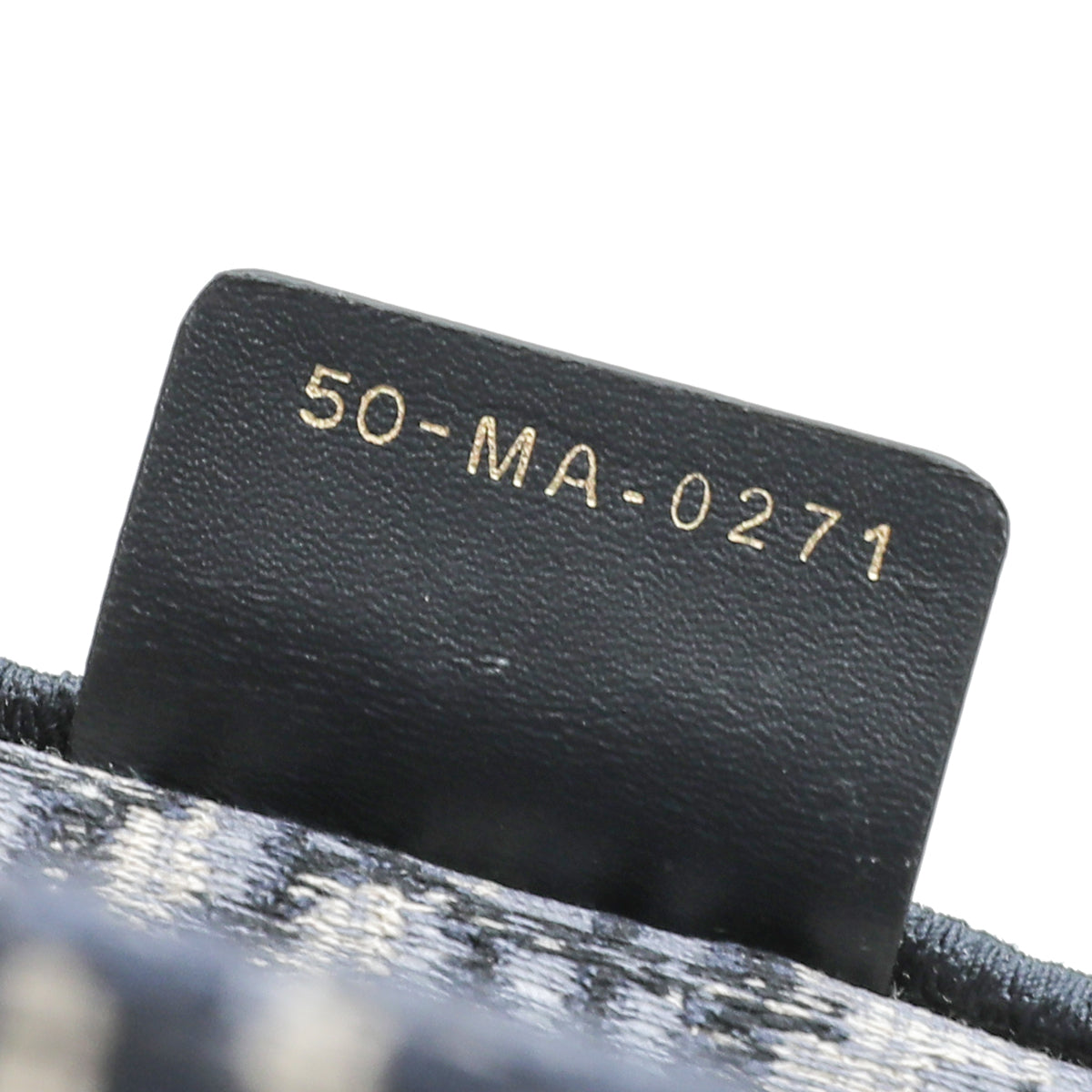 Christian Dior oblique book tote large bag navy blue-Christian Dior-THE CLOSET