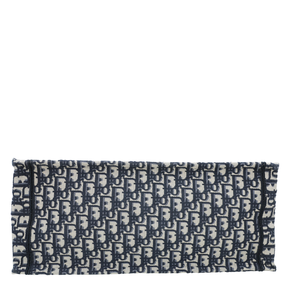 Christian Dior oblique book tote large bag navy blue-Christian Dior-THE CLOSET