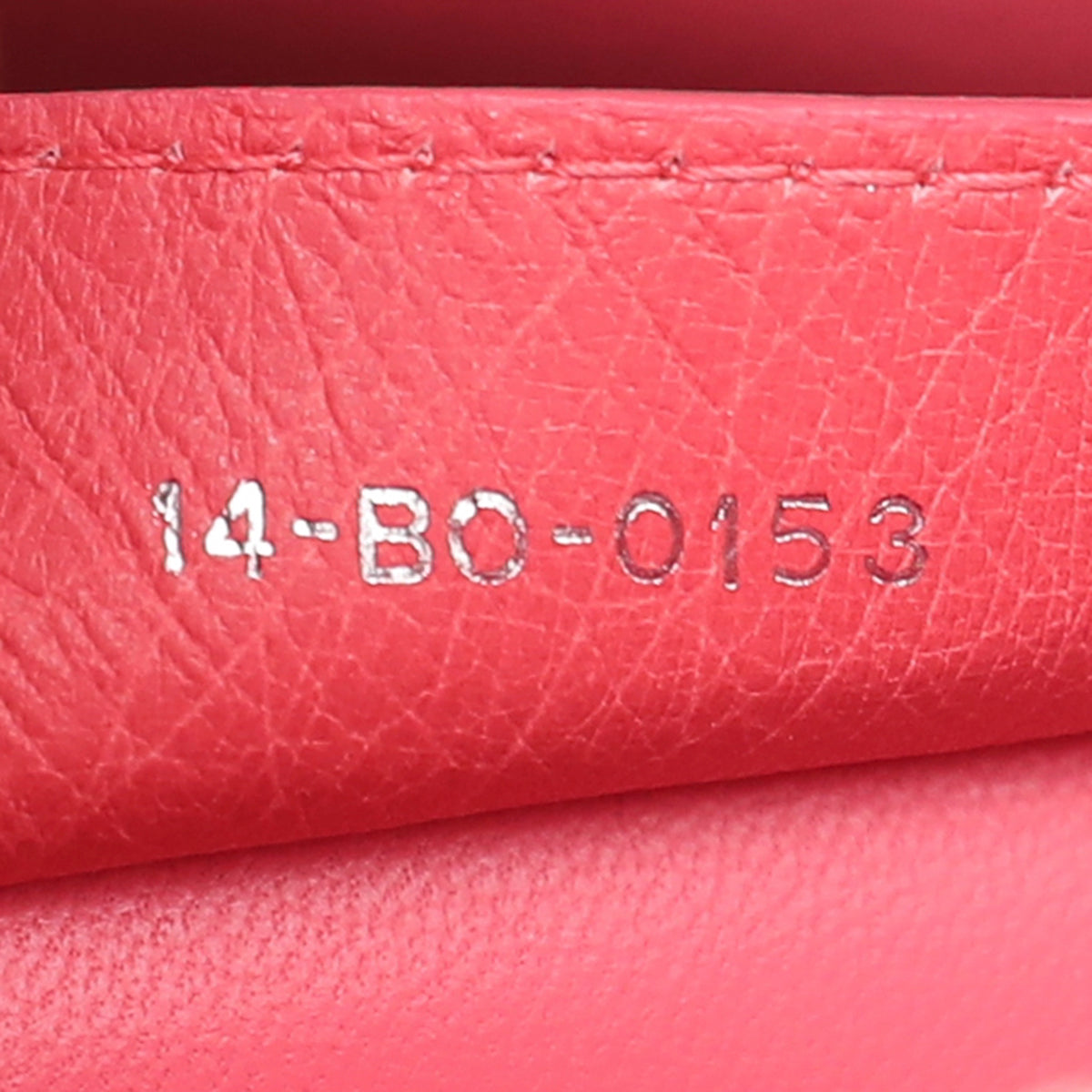 Christian Dior Coral Ostrich Lady Dior Bag-Christian Dior-THE CLOSET