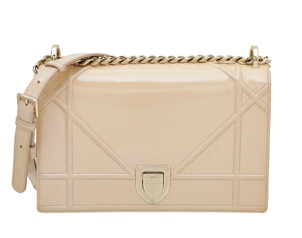Christian Dior Biege Diorama Medium Flap Bag-Christian Dior-THE CLOSET