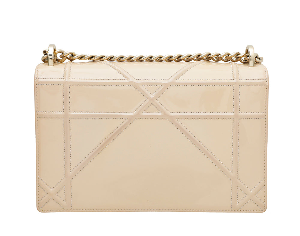 Christian Dior Biege Diorama Medium Flap Bag-Christian Dior-THE CLOSET
