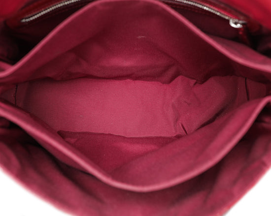 Christian Dior Red New Lock Flap Chain Bag