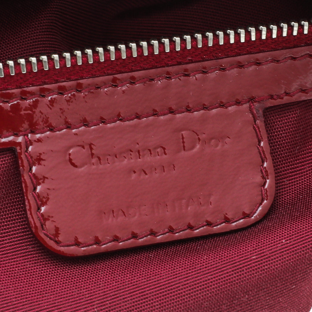 Christian Dior Red New Lock Flap Chain Bag-Christian Dior-THE CLOSET