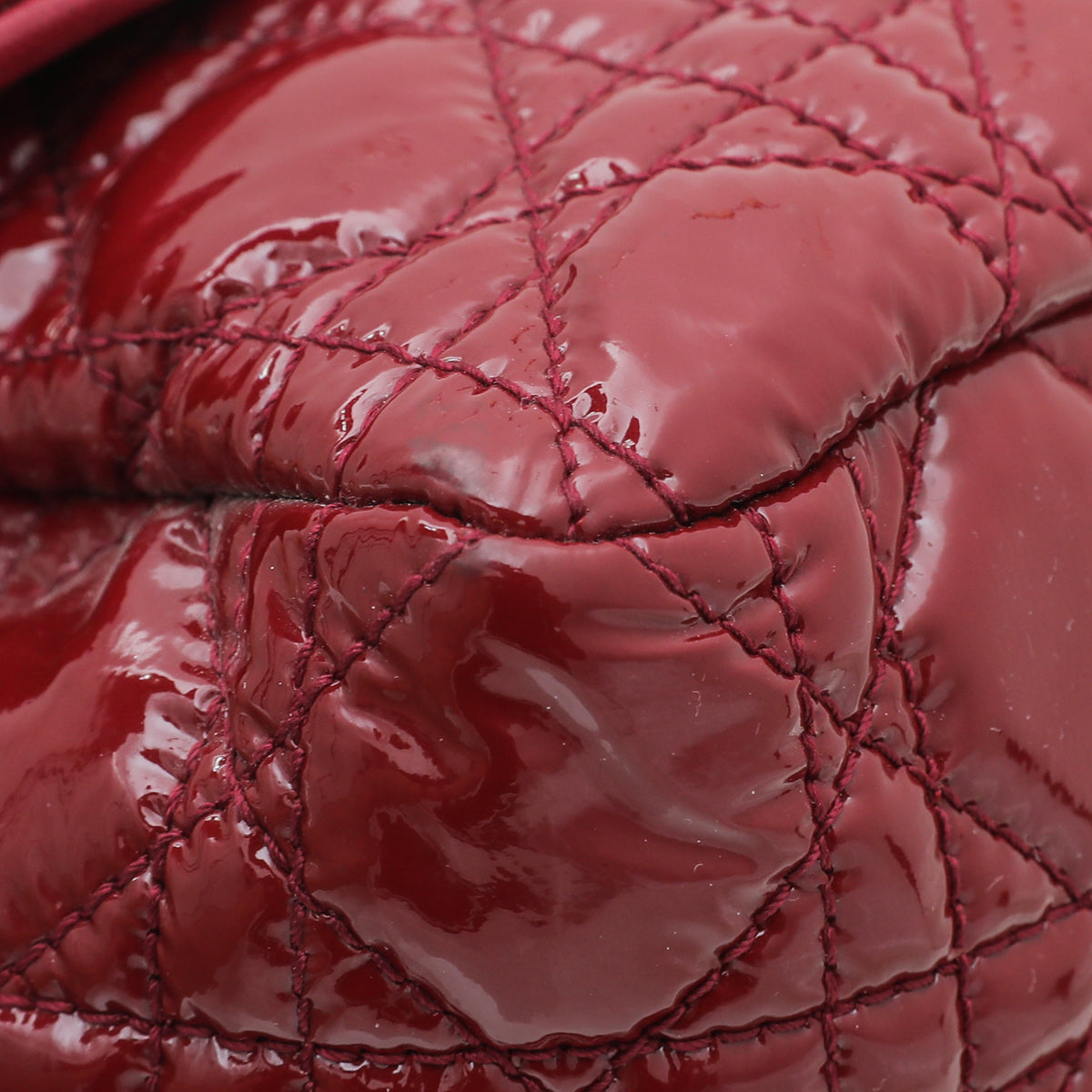 Christian Dior Red New Lock Flap Chain Bag-Christian Dior-THE CLOSET