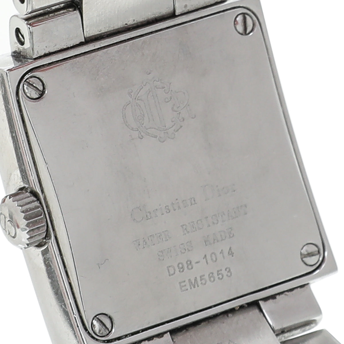 Christian Dior Stainless Steel Diamond Riva 24.5mm Watch-Christian Dior-THE CLOSET