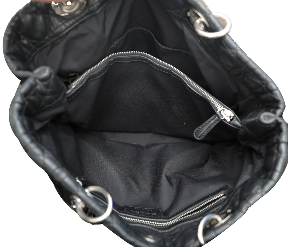 Christian Dior Black Soft Large Bag