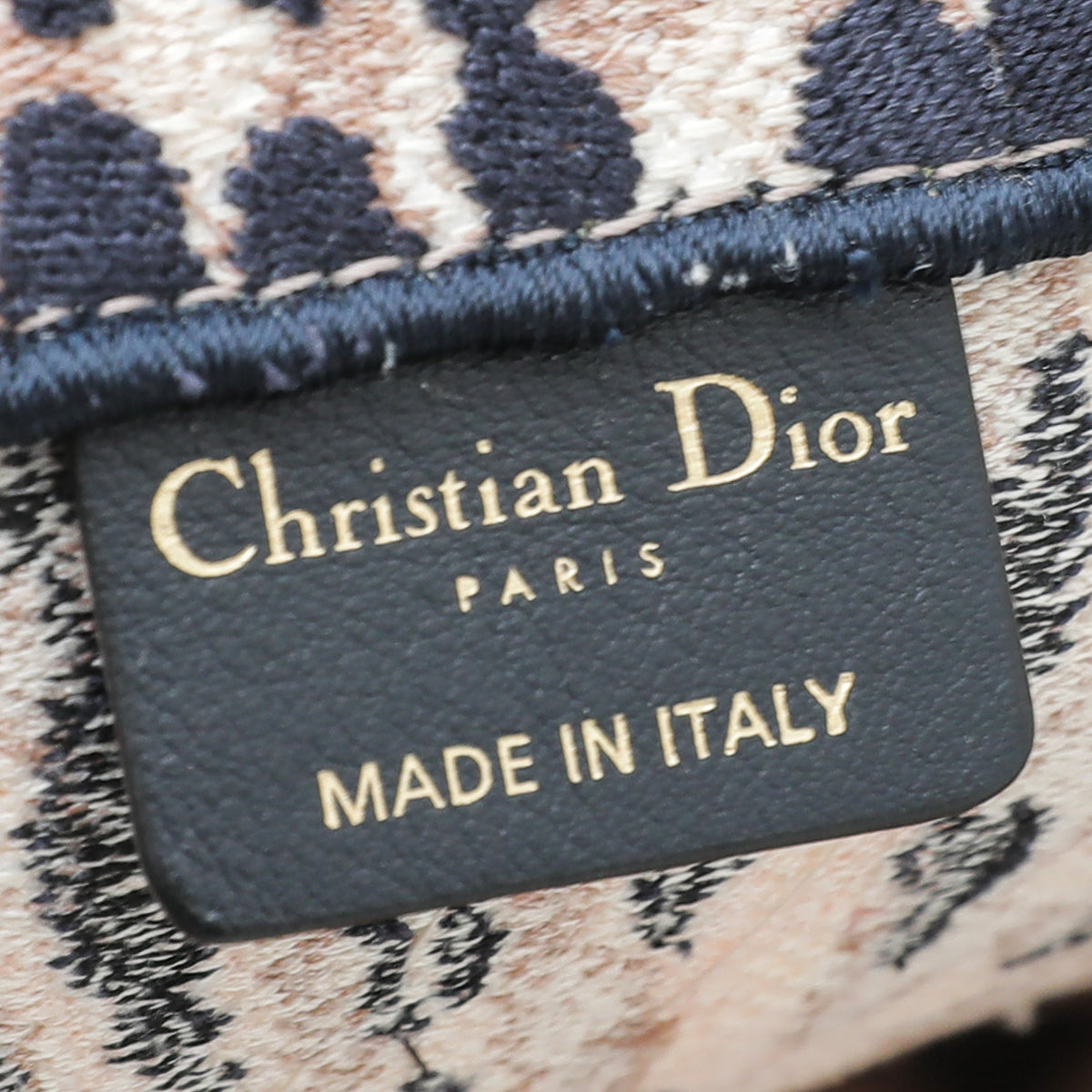 Christian Dior Multicolor Tie Dye Book Tote Large Bag