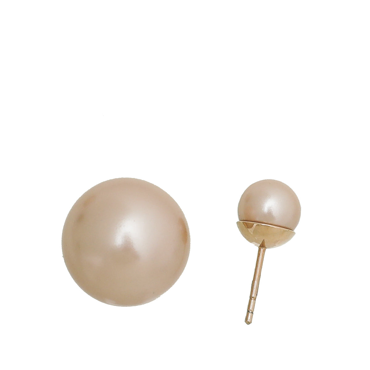 Christian Dior Light Pink Tribales Pearl Earrings-Christian Dior-THE CLOSET