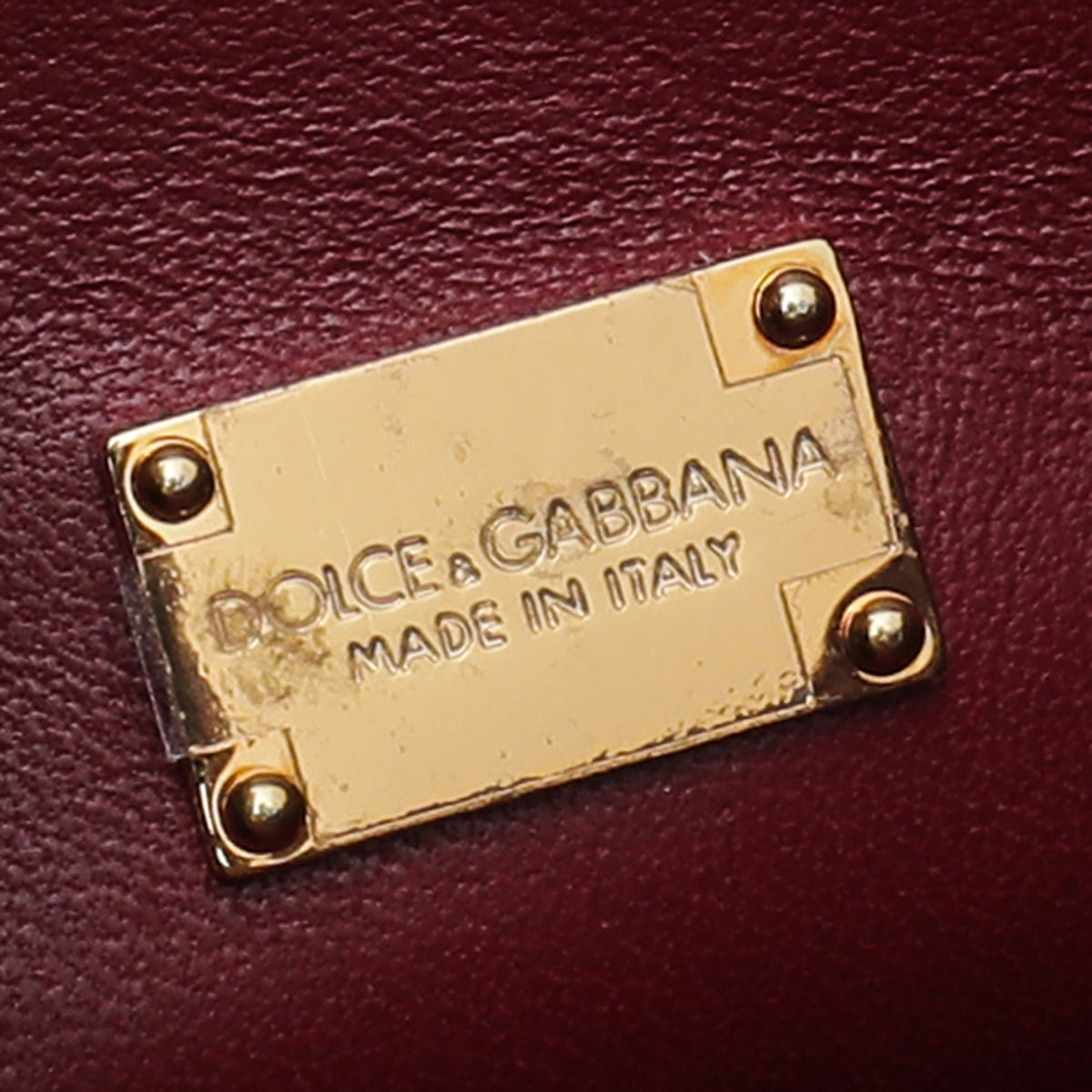 Dolce & Gabbana Navy Blue Lizard Effect Lucia Flap Bag