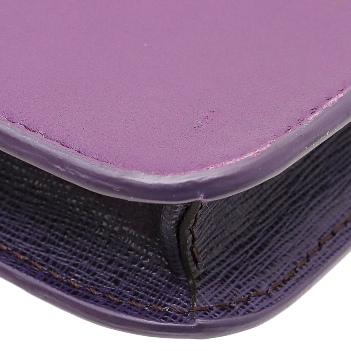 Fendi Purple 2Jours Envelope Clutch-Fendi-THE CLOSET