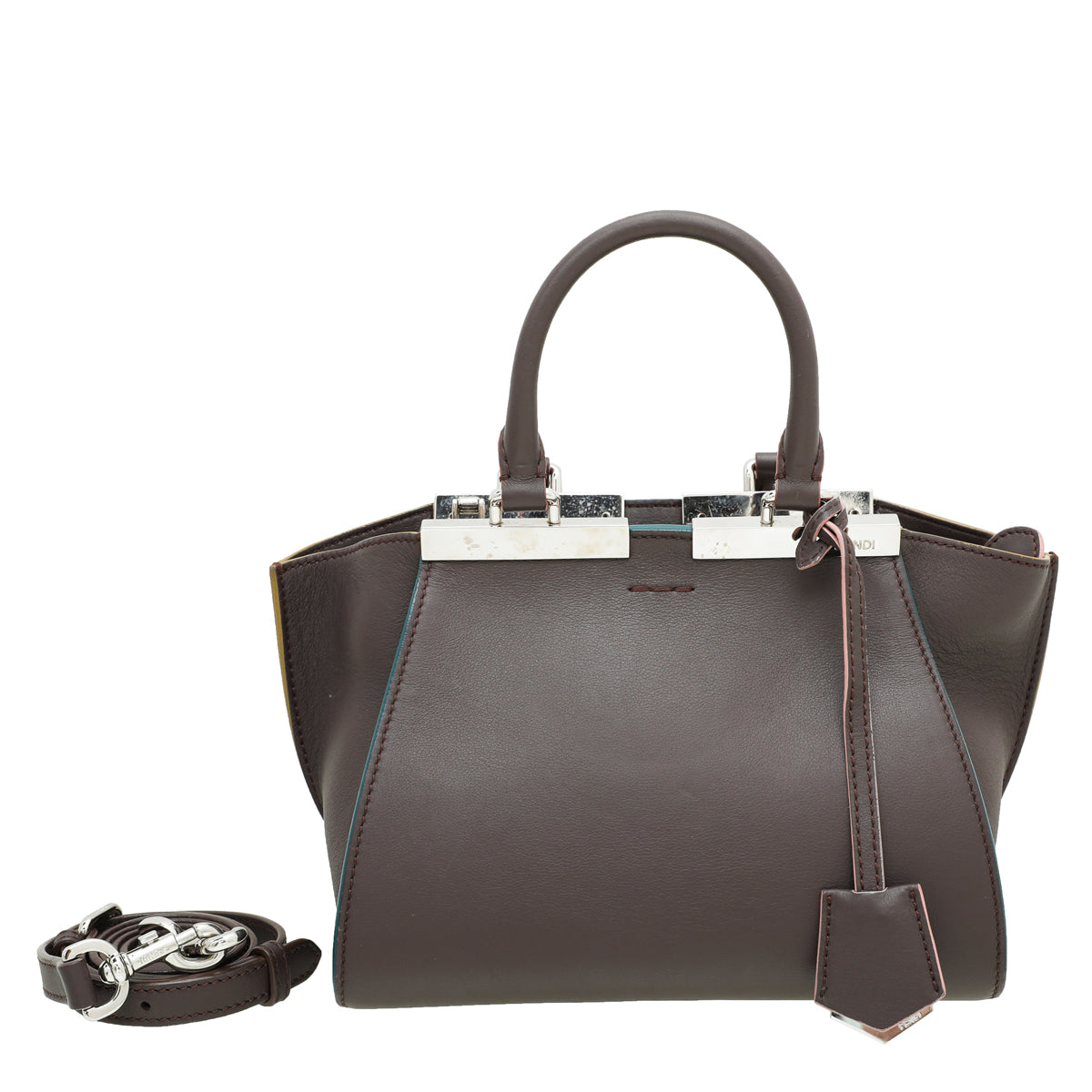 Fendi Dark Brown 3 Jours Petite Bag-Fendi-THE CLOSET