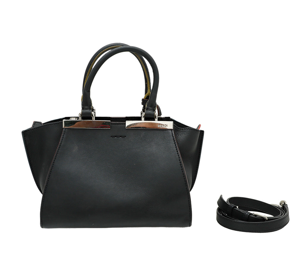 Fendi Navy Blue 3 Jours Petite Bag-Fendi-THE CLOSET