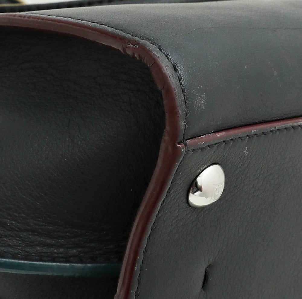 Fendi Navy Blue 3 Jours Petite Bag-Fendi-THE CLOSET