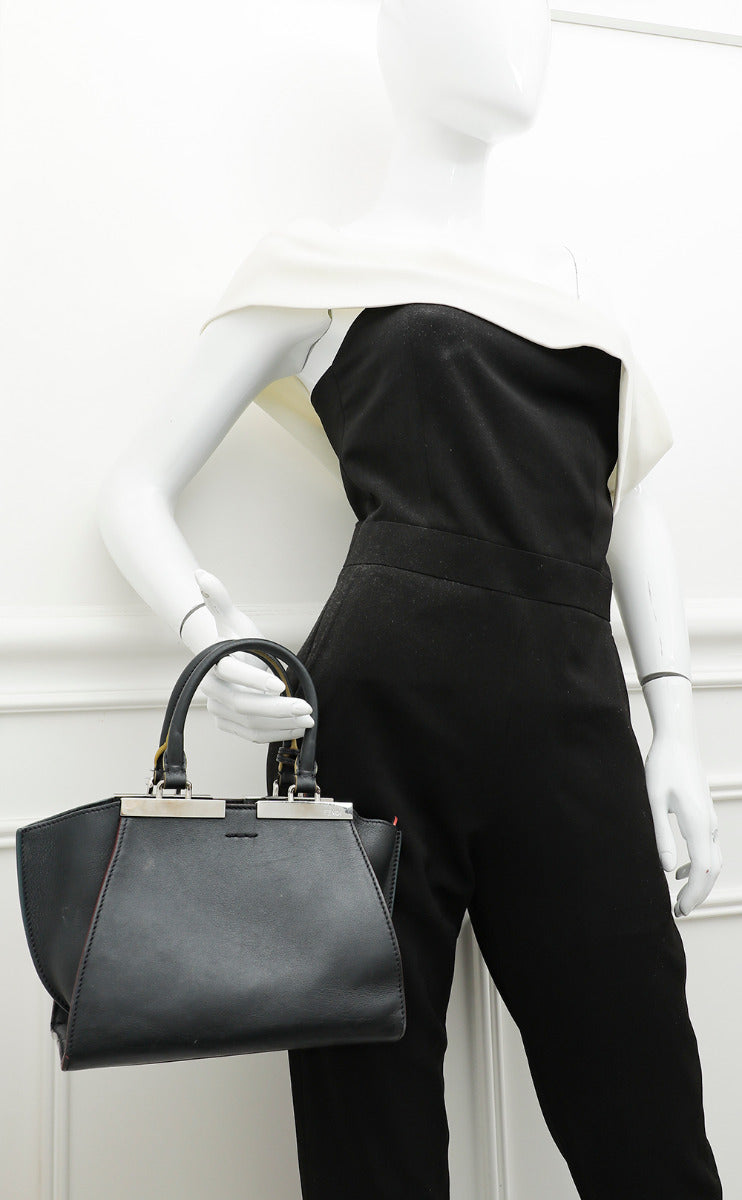 Fendi Navy Blue 3 Jours Petite Bag-Fendi-THE CLOSET