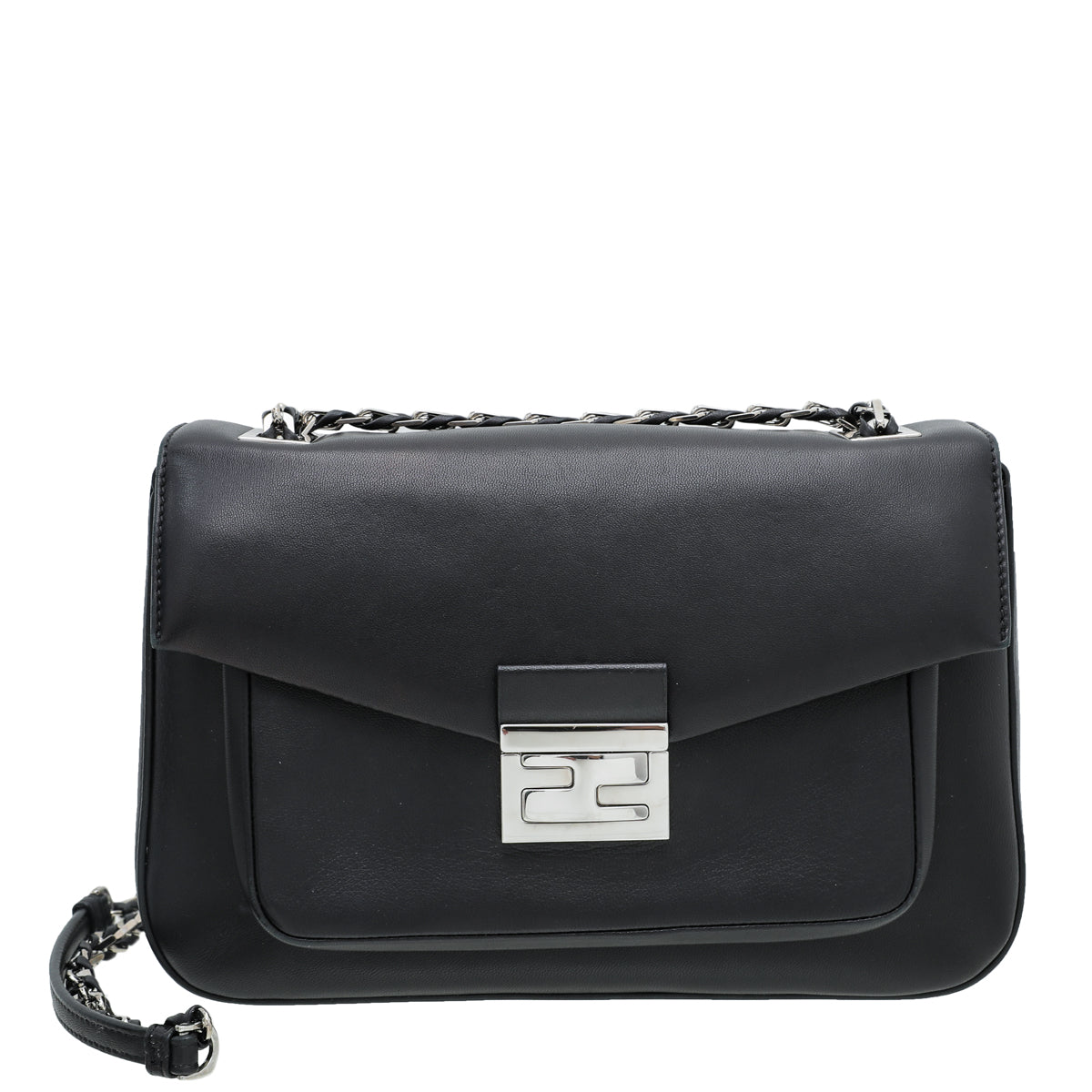 Fendi Black Be Baguette Bag-Fendi-THE CLOSET