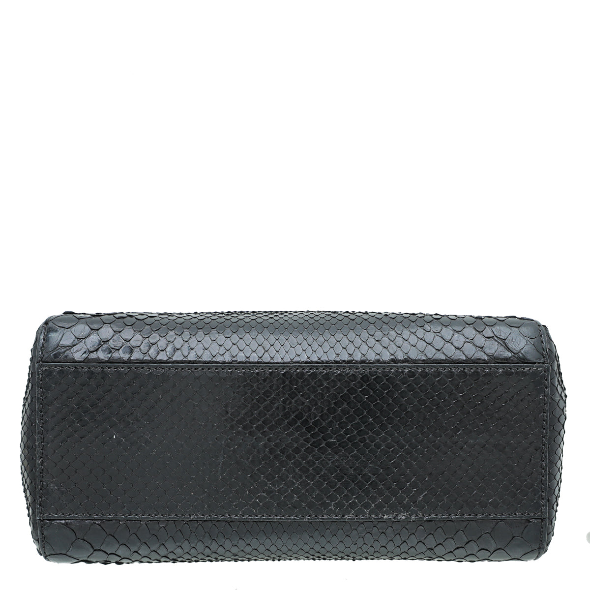 Fendi Black Python Peekaboo Iconic Mini Bag-Fendi-THE CLOSET