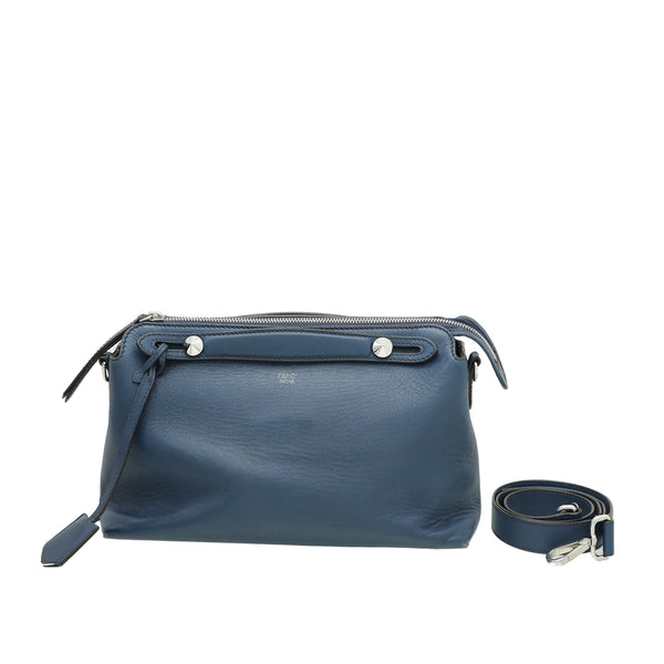 Fendi Blue By The Way Boston Bag THE CLOSET