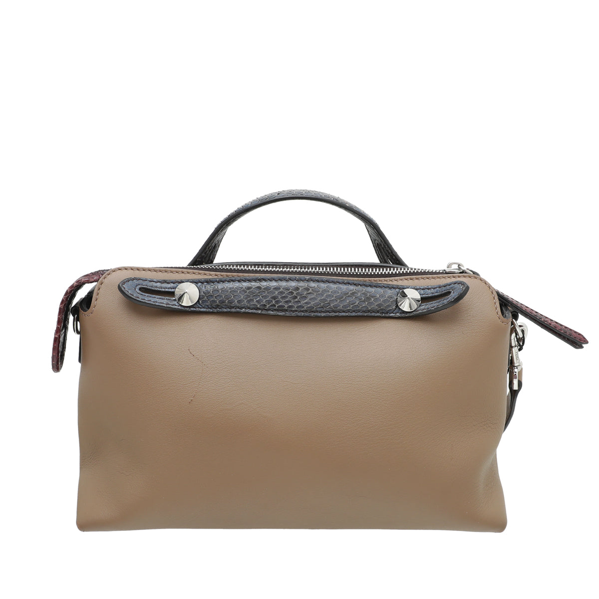 Fendi Dove By The Way Python Handle Bag-Fendi-THE CLOSET