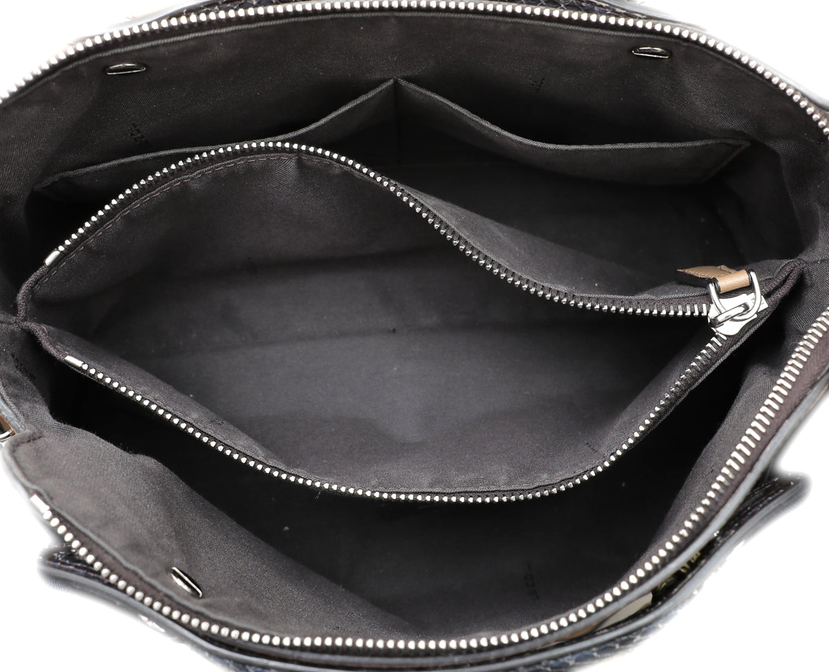 Fendi Dove By The Way Python Handle Bag-Fendi-THE CLOSET