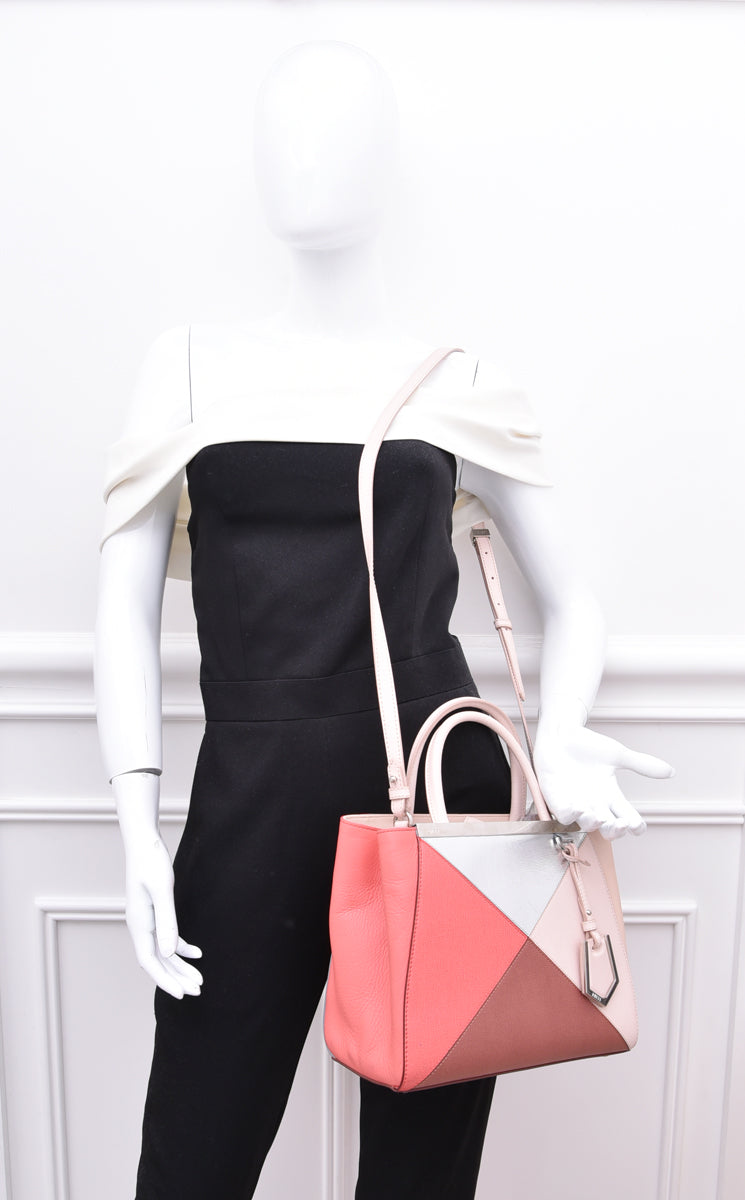 Fendi Tricolor Colorblock 2 Jours Petite Bag-Fendi-THE CLOSET