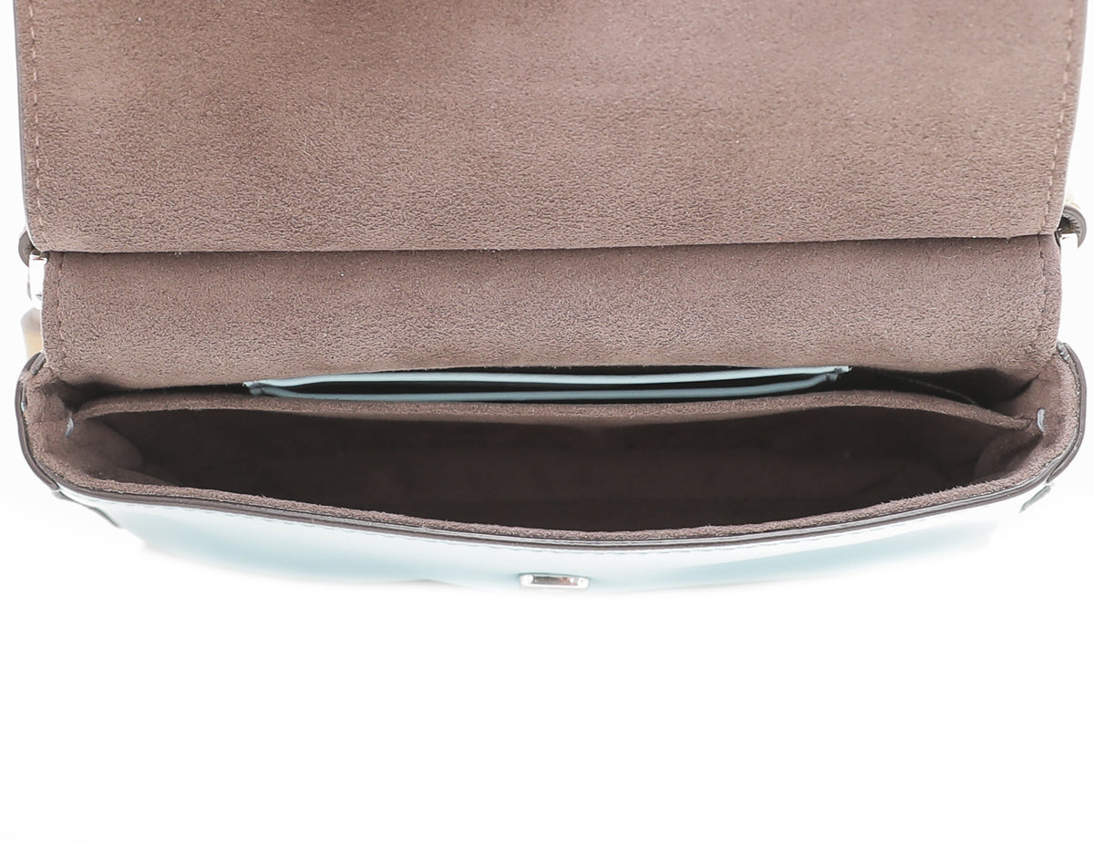 Fendi Bicolor Double Baguette Studded Embroider Bow Micro Bag-Fendi-THE CLOSET