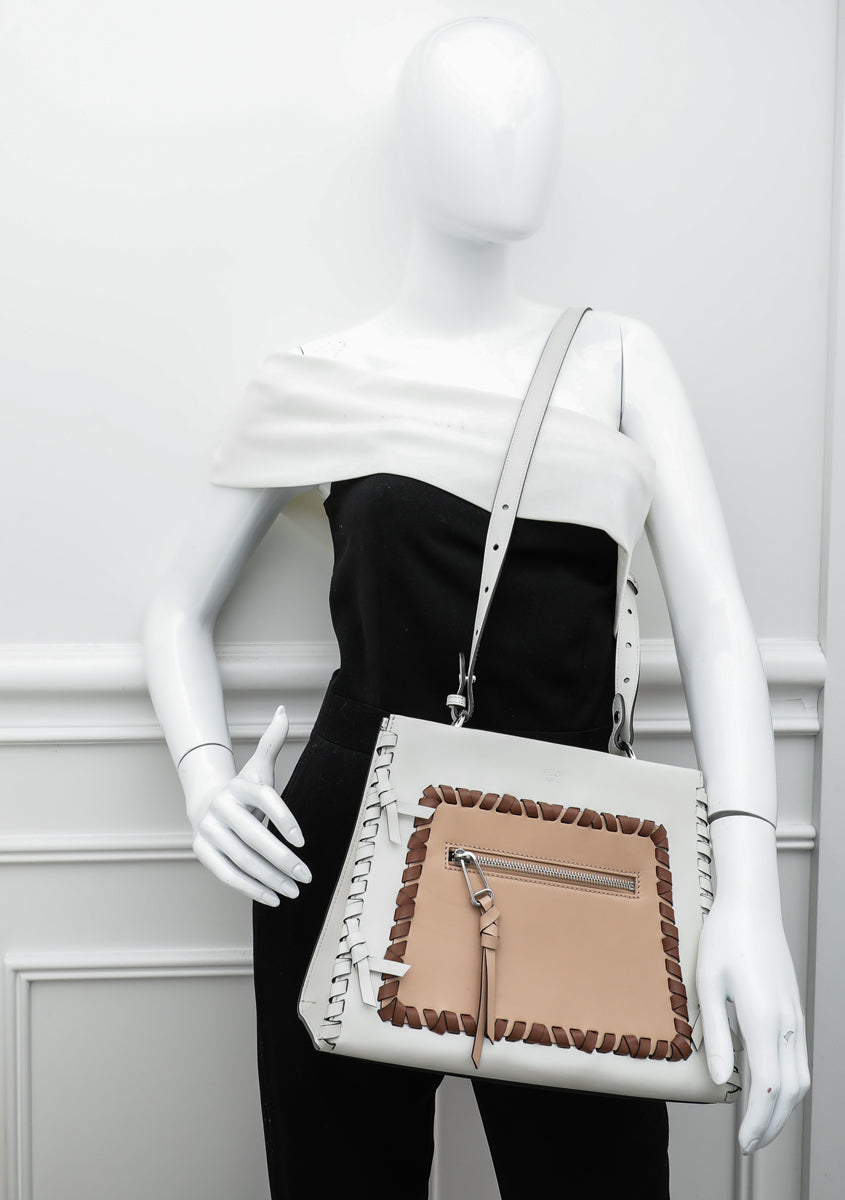 Fendi Camelia Orzo F Is Whipstitch Runway Small Bag-Fendi-THE CLOSET