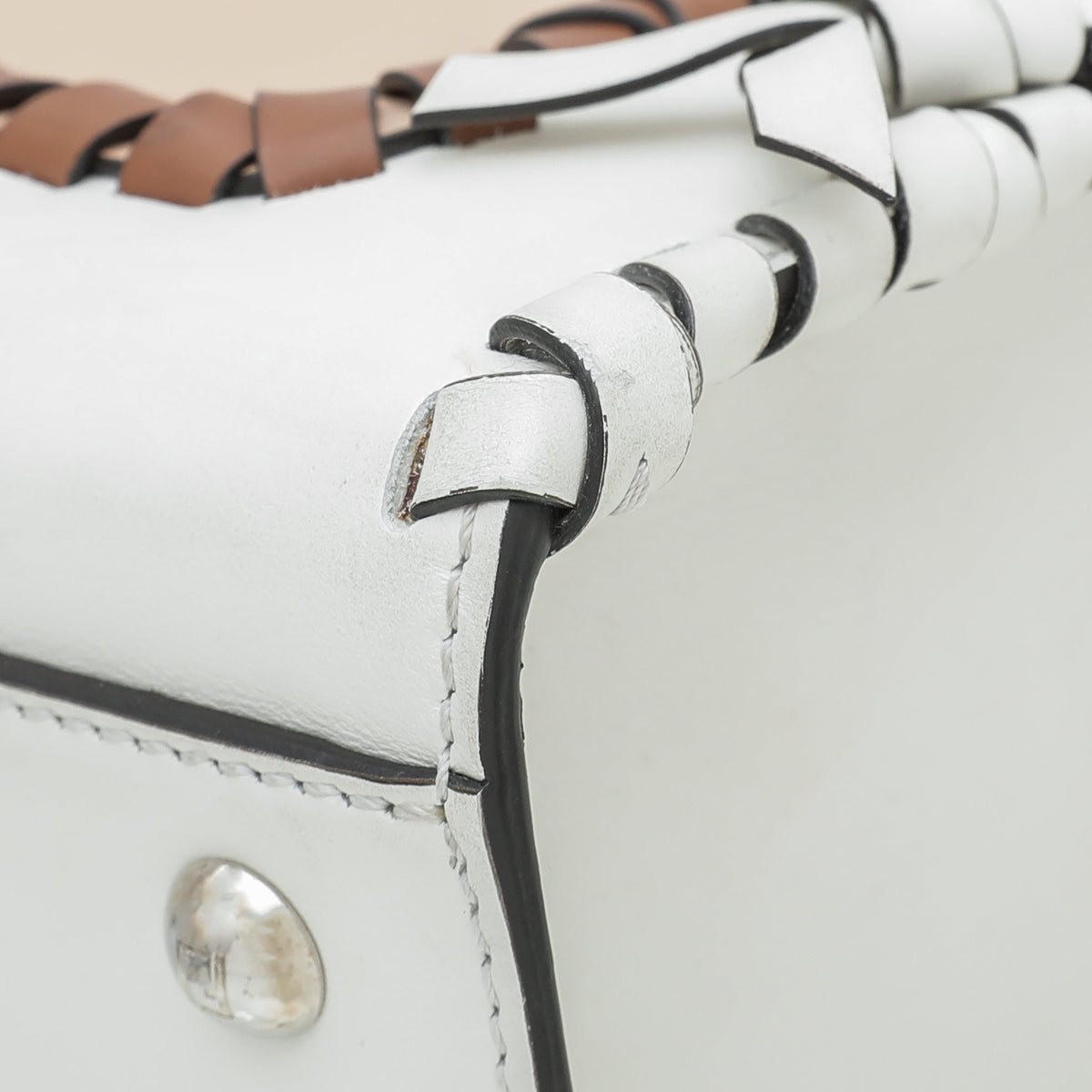 Fendi Camelia Orzo F Is Whipstitch Runway Small Bag-Fendi-THE CLOSET