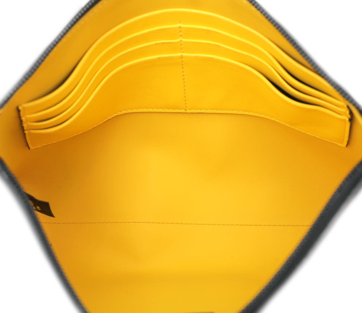 Fendi Bicolor FF Label Logo Medium Pouch – THE CLOSET