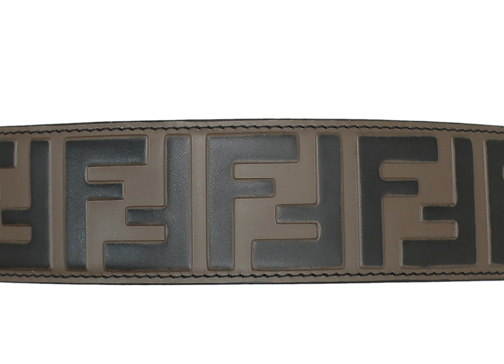 Fendi Tobacco FF Mini Strap You Bag Strap-Fendi-THE CLOSET