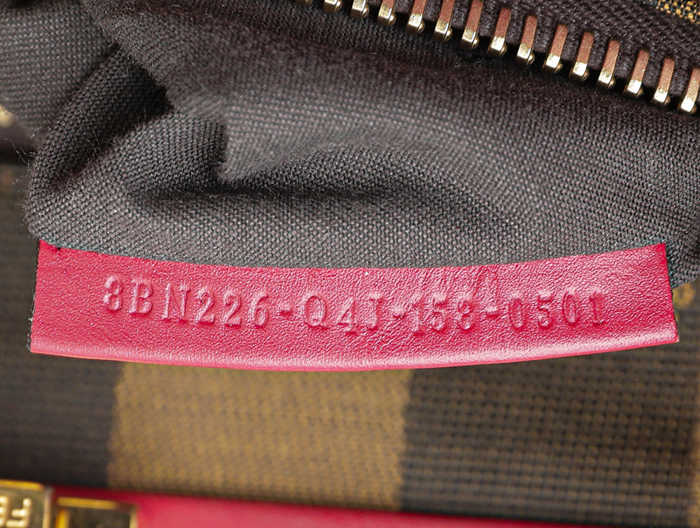 Fendi Red Iconic Peekaboo Regular Bag-Fendi-THE CLOSET