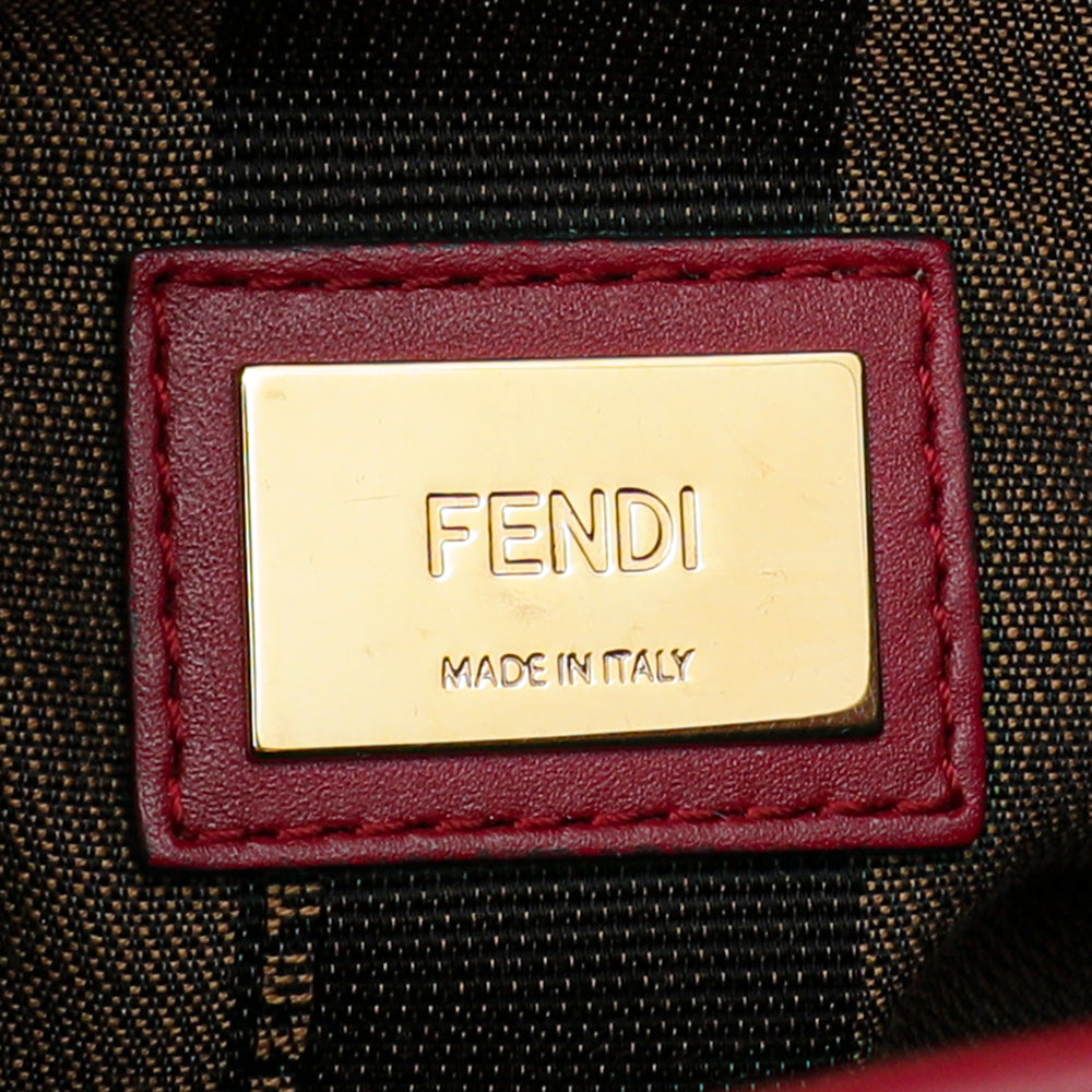 Fendi Red Iconic Peekaboo Regular Bag-Fendi-THE CLOSET