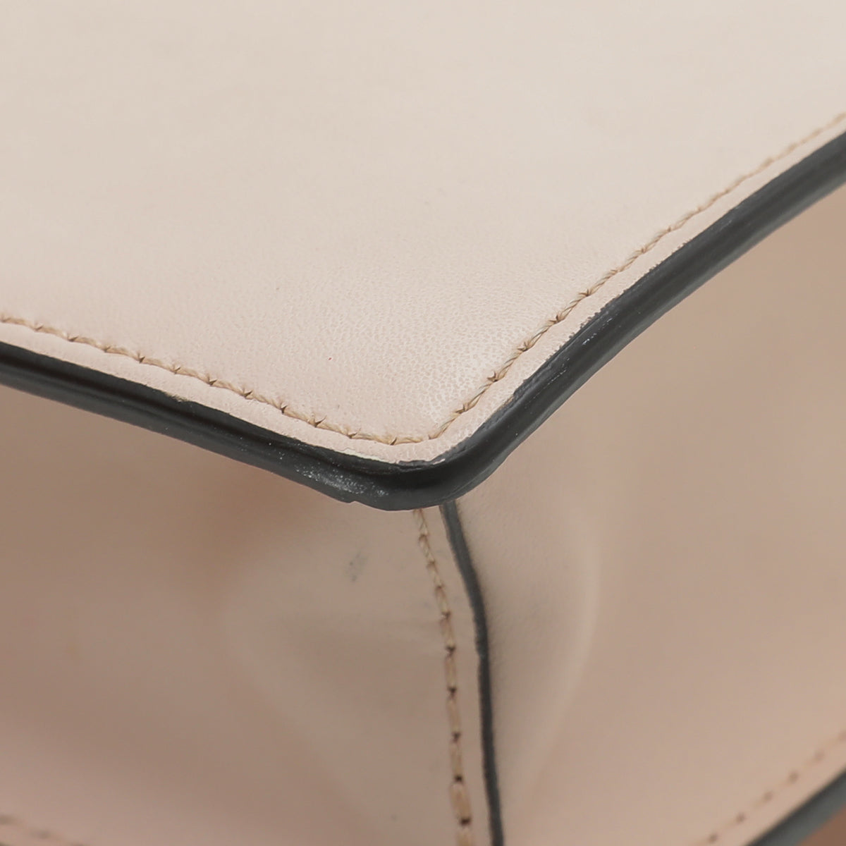 Fendi Peach Kan I Scalloped Studs Bow Flower Small Bag-Fendi-THE CLOSET